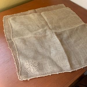 Pair of Vintage Woven Napkins